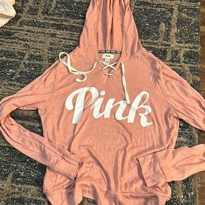 Pink Long Sleeve with Hood
